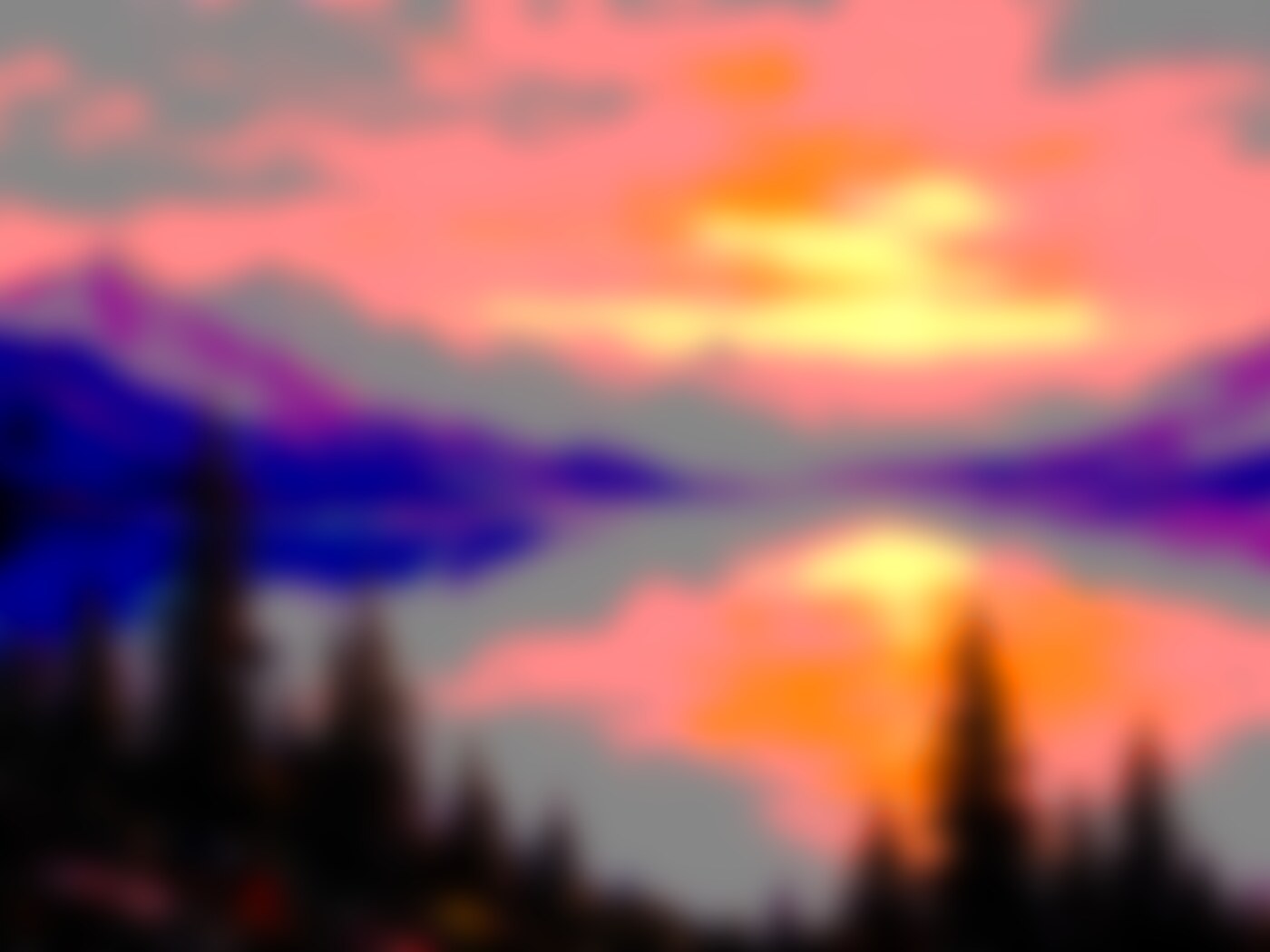A Sunrise, Reverse-Engineered — Lay the Underpainting